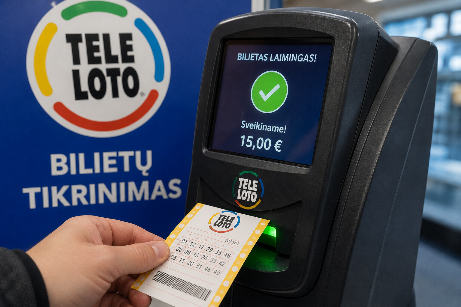 Teleloto tikrinimas